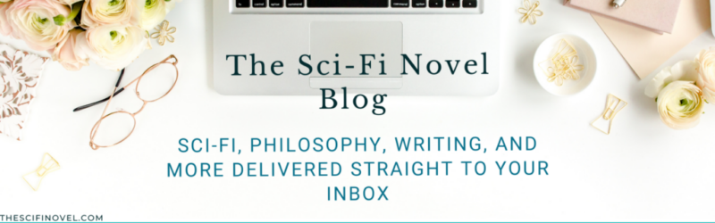 The Sci-Fi Novel Blog Newsletter Header